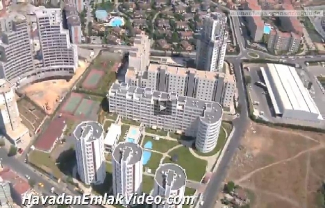 Çekmeköy White Side Evleri'nin havadan son videosu!