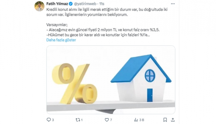Konut kredisi faizleri yüzde 1 e düşürse ne olur? Ev alma hayali kuranlar dikkat!