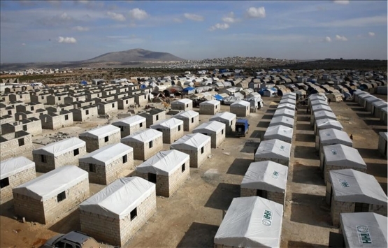 Deniz Feneri Derneği nin İdlib de yaptığı 900 briket eve aileler yerleşiyor!