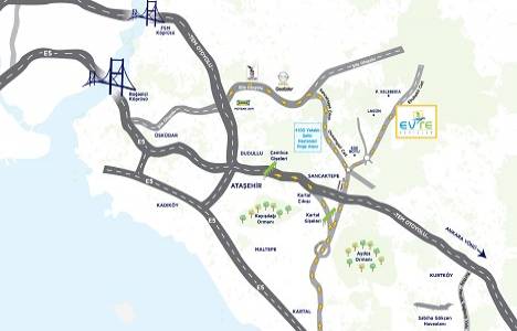 Sancaktepe Evre Gedizler adres bilgileri! Yüzde 1 peşinatla!