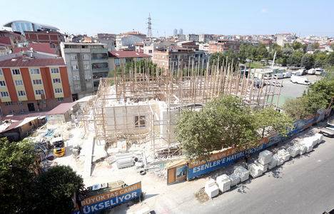 Esenler Büyük Taş Cami yüzünü gösterdi!