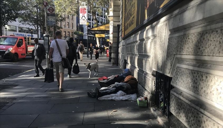 İngiltere’de evsiz sayısı son 25 yılın rekorunu kırdı!