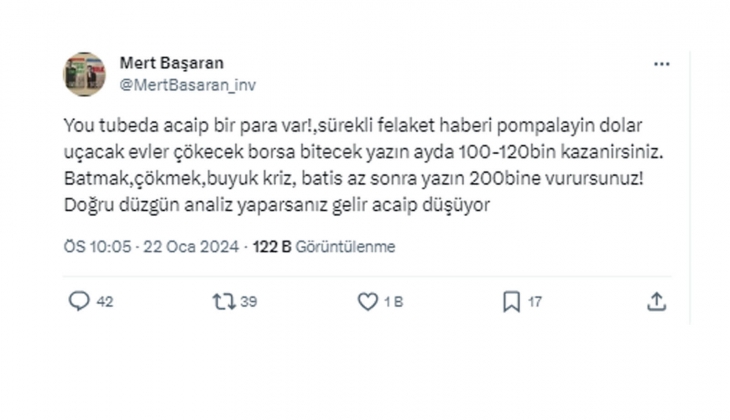 YouTube da bunu yapanlar 200 bin TL kazanıyor! Evler çökecek, borsa bitecek...