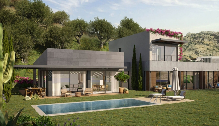 The One Bodrum da hemen tapu teslim fırsatıyla müstakil villalar!