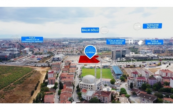 Emlak Konut GYO Tuzla daki arsasını satıyor!