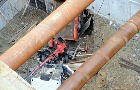 Kağıthane de rezidans inşaatında vinç operatörü öldü!