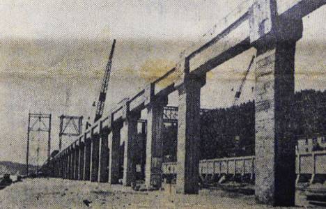 1949 yılında Kuruçeşme Kömür Deposu'nun inşaatı devam ediyormuş!