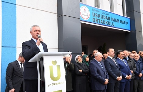 Üsküdar İmam Hatip Ortaokulu açıldı!