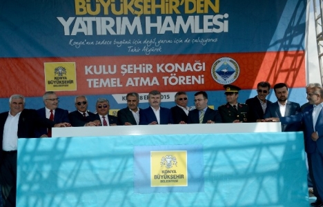 Konya Kordon Boyu Parkı’nın temeli atıldı!