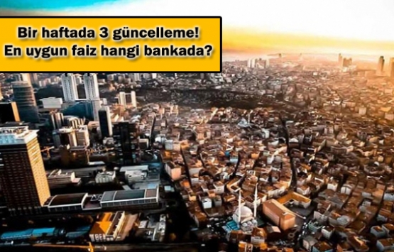 Konut kredi faizleri yükseliş eğilimini sürdürüyor!