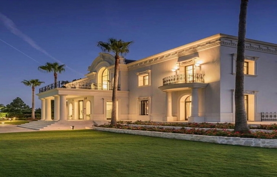 Dubai Emiri nin Darıca daki gözkamaştıran altın kaplama malikanesi!