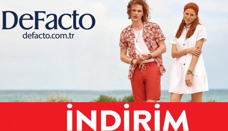 Defacto’da indirimlere ek sepette yüzde 25 indirim! Defacto 23 Eylül 2022 fiyat listesi
