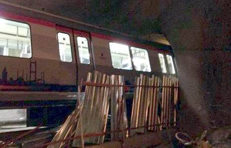 İstanbul Metrosu'nda kaza!