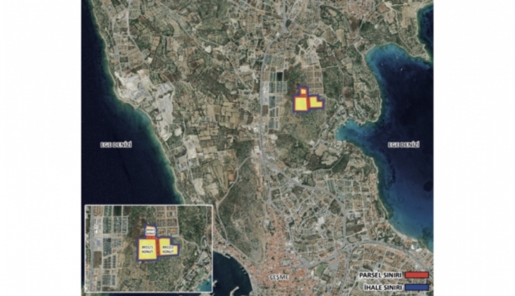 Emlak Konut GYO İzmir Çeşme Dalyan ihalesinin ikinci oturumuna 15 firmadan teklif! 