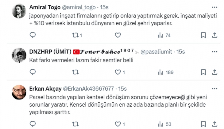 Tebernüş Kireçci sordu, vatandaş cevapladı! Nasıl bir kentsel dönüşüm uygulaması sorunları çözer?