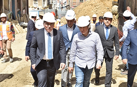 Mehmet Ergün Turan'dan Tarlabaşı360'a ziyaret!