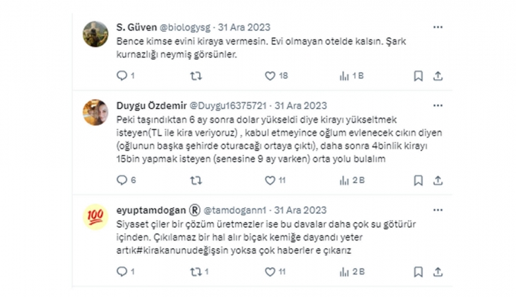 Ünlü doktordan 2024 dileği: Umarım bu yıl benim gibi on binlerce mağdur insan evlerine kavuşur!