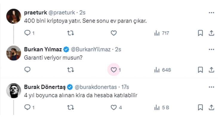 Kredi masraflarıyla 4 milyon TL ye alınan evin değeri 5 yıl sonra 4 milyon TL yi aşar mı?