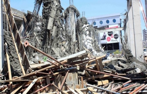 Gaziantep'te inşaatta göçük: 2 yaralı!	