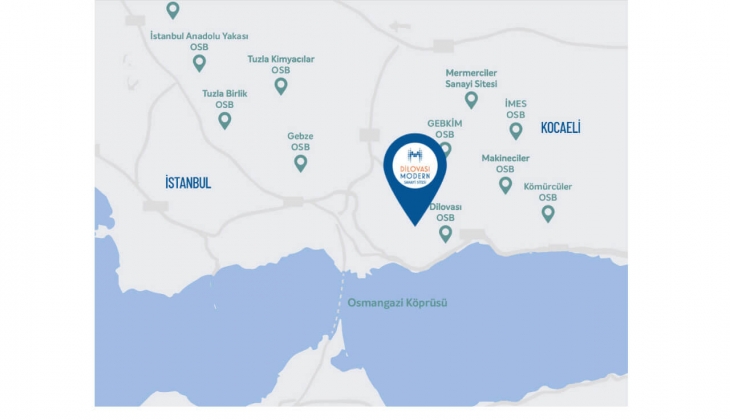 Dilovası Modern Sanayi Sitesi 2. Etap ta atölyeler satışta! 120 ay vade fırsatıyla! 