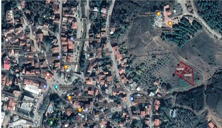 Armutlu da 2 adet arsa satılıyor! Yazlık bölgede metrekaresi 2 bin 600 TL den başlayan fiyatlarla arsa fırsatı!