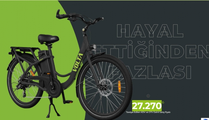 Volta elektrikli bisiklet ne kadar? En ucuz Volta bisiklet kaç TL? İşte 5 Ağustos 2022 fiyat listesi