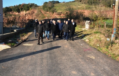 İzmit Alikahya'ya 45 ton asfalt!