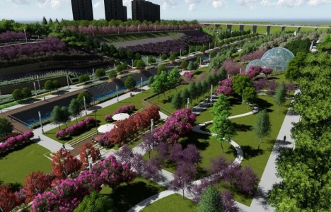 TOKİ Kayaşehir de 1.5 milyon metrekarelik park inşa ediyor!