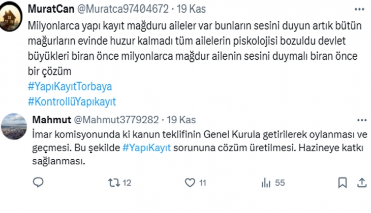 İmar Yasasına Takılanlar Derneği: İmar barışı iyi yönetilemedi, yeni yapı kayıt düzenlemesi şart!