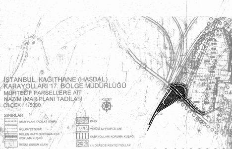 Karayolları 1. Bölge Müdürlüğü Hasdal girişi imar planı 4 Ağustos'ta askıdan indiriliyor!