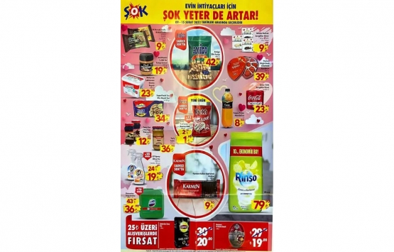 ŞOK 12-15 Şubat 2022 aktüel ürünler kataloğu! Bu fiyatlara şok olacaksınız!