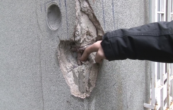 Maltepe deki riskli binalarda tehlikeli yaşam!