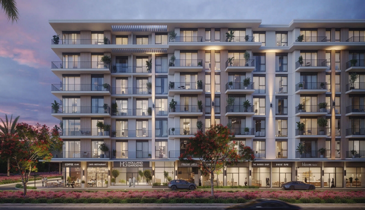 Holland Gardens Dubai de yüzde 50 sini 5 taksitle, yüzde 50 sini teslimde ödeme fırsatı!