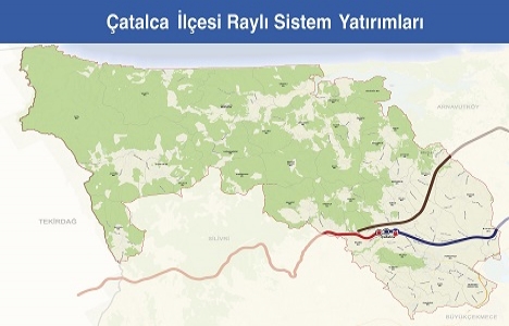 İşte İstanbul un raylı sistem haritası!