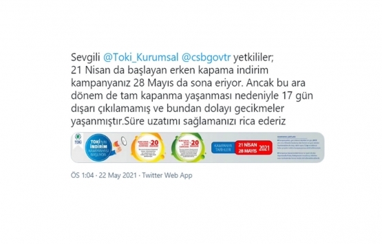 TOKİ 2021 indirim kampanyasının süresi uzayacak mı?