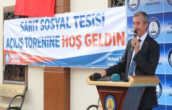 Şahinbey Sarıt Sosyal Tesisi açıldı!