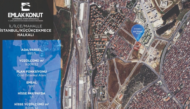 Emlak Konut GYO İstanbul ve Antalya da 60 ay taksitle arsa satıyor! 150 bin TL den başlayan fiyatlarla!