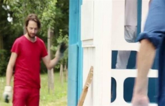 Prag ta 3 saatte ev inşa edildi!