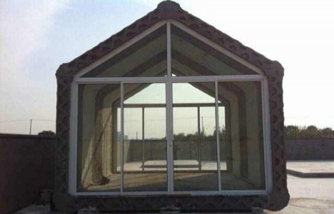 İşte Çin de 3D yazıcıyla yapılan 200 metrekarelik ev!