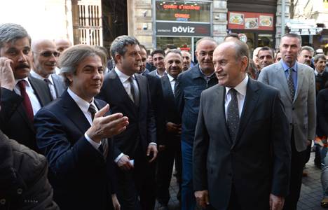 Kadir Topbaş Beyoğlu Belediyesi'ni ziyaret etti!