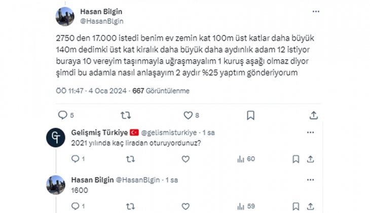 Kiracılara anket: Kiranızı rahat ödeyebiliyor musunuz yoksa mahkeme aşamasında mısınız?