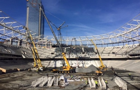 80 karede Vodafone Arena nın inşaat süreci!