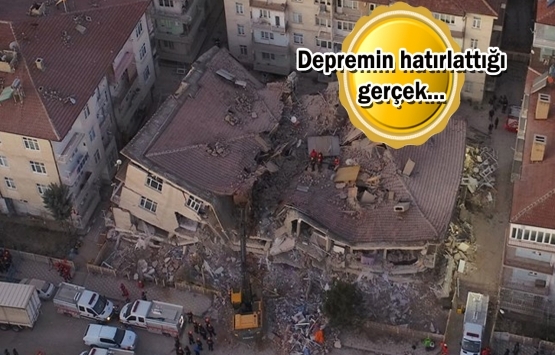Depreme karşı bina güçlendirmesi ilk sıraya alınmalı!