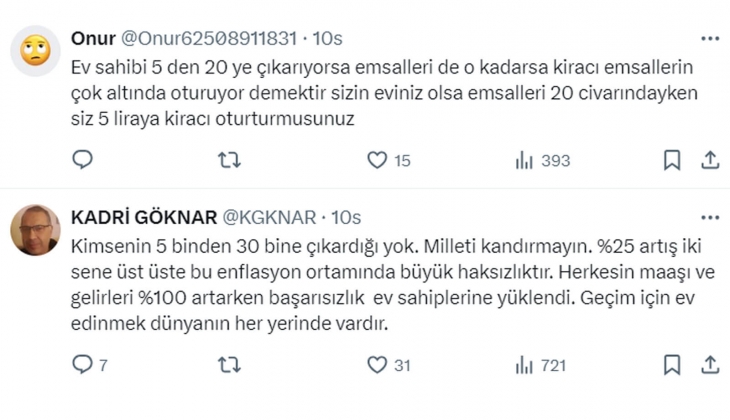 Avukattan ev sahiplerini çıldırtan çıkış: Bizim gibilere denk gelse kan çıkar o tehditlerden!