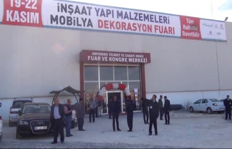 Adıyaman İnşaat, Yapı Malzemeleri Fuarı açıldı!
