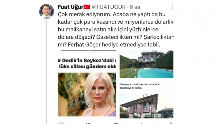 Gazetecilerin villa polemiği...