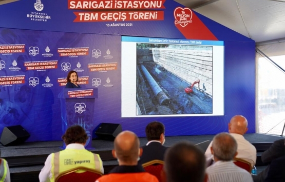 Çekmeköy-Sancaktepe-Sultanbeyli Metro Hattı inşaatında sevindiren gelişme!
