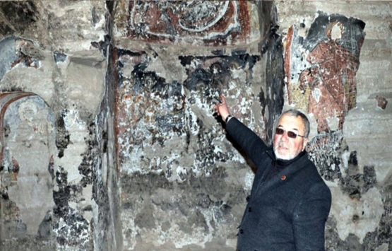 Tarihi Beşaret Kaya Kilisesi yıkılmaya terk edildi!