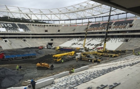 İşte Vodafone Arena nın inşaat aşamaları!
