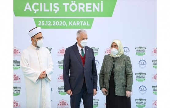 Öğretmen Semiha Yıldırım Külliyesi ve Hicret Camisi açıldı!